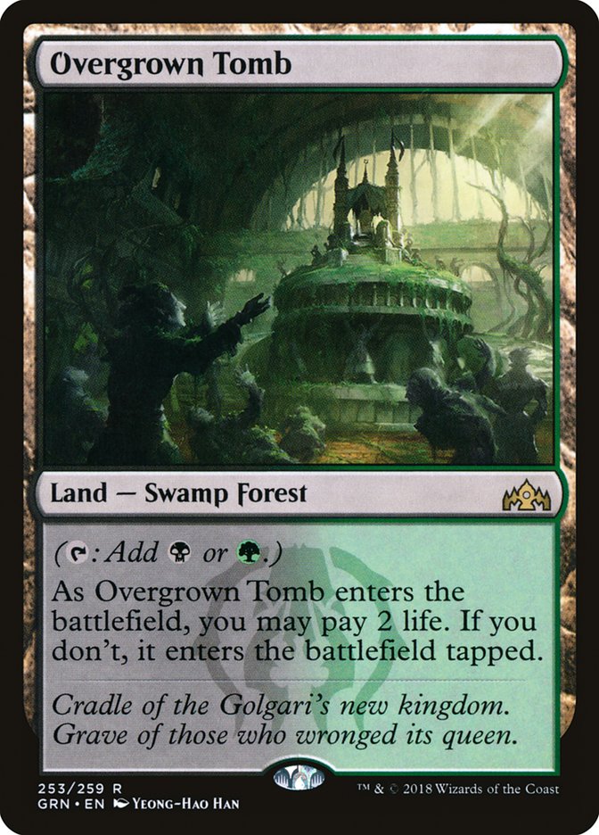 Overgrown Tomb [Guilds of Ravnica] | Nerdhalla Games