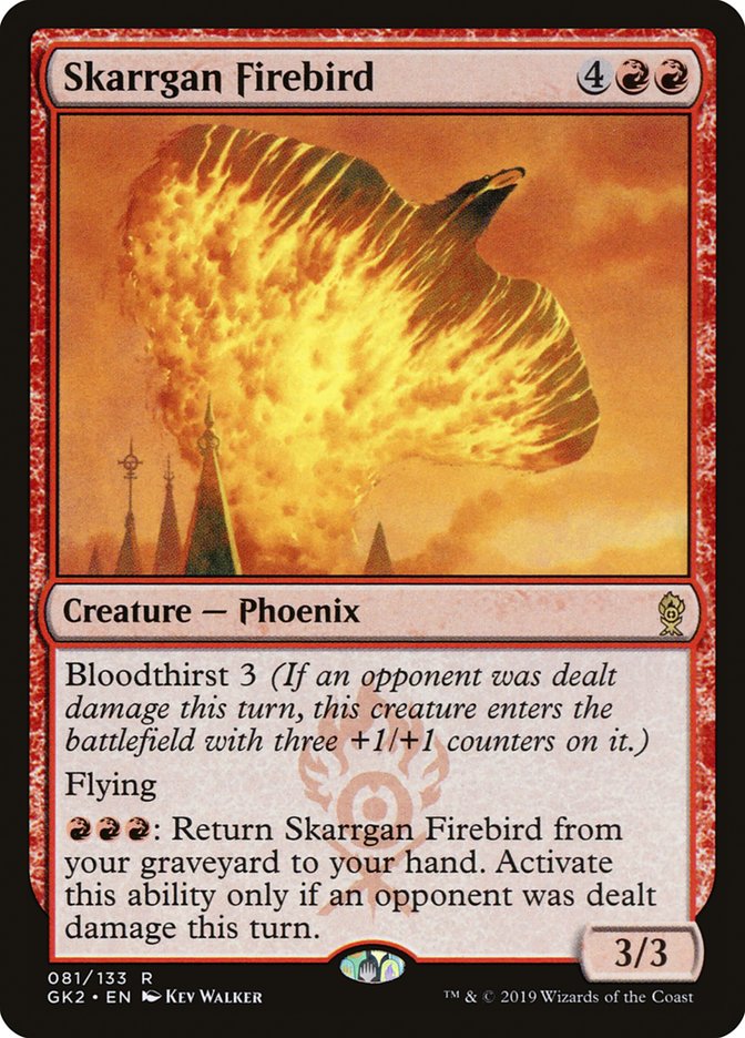 Skarrgan Firebird [Ravnica Allegiance Guild Kit] | Nerdhalla Games