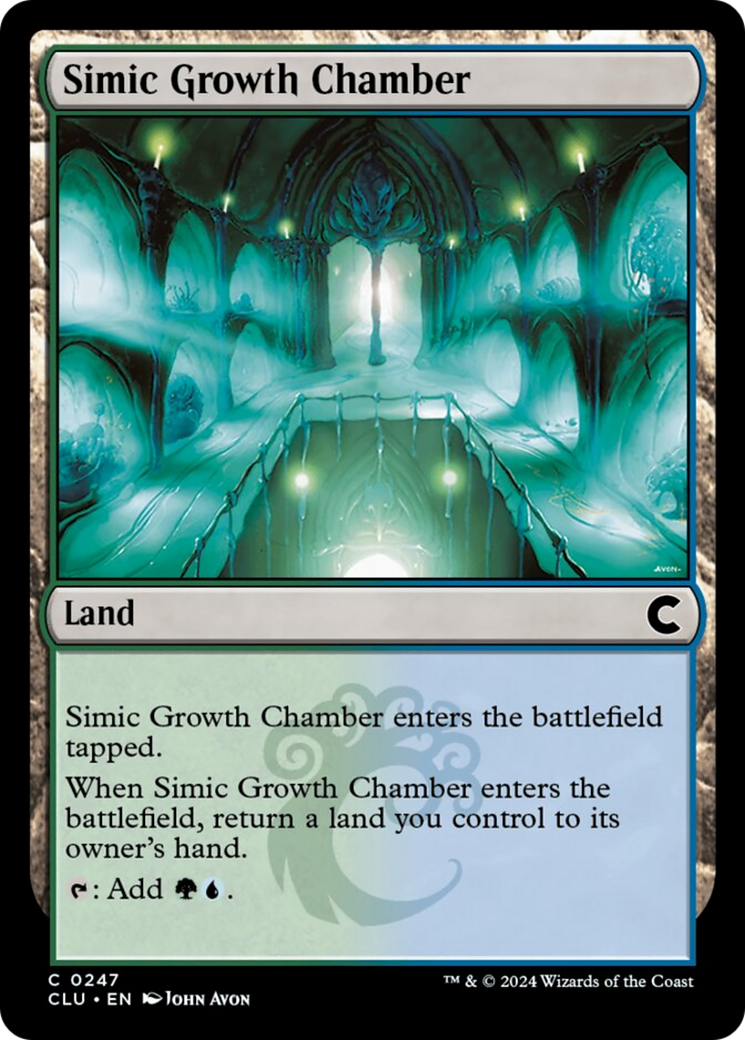 Simic Growth Chamber [Ravnica: Clue Edition] | Nerdhalla Games