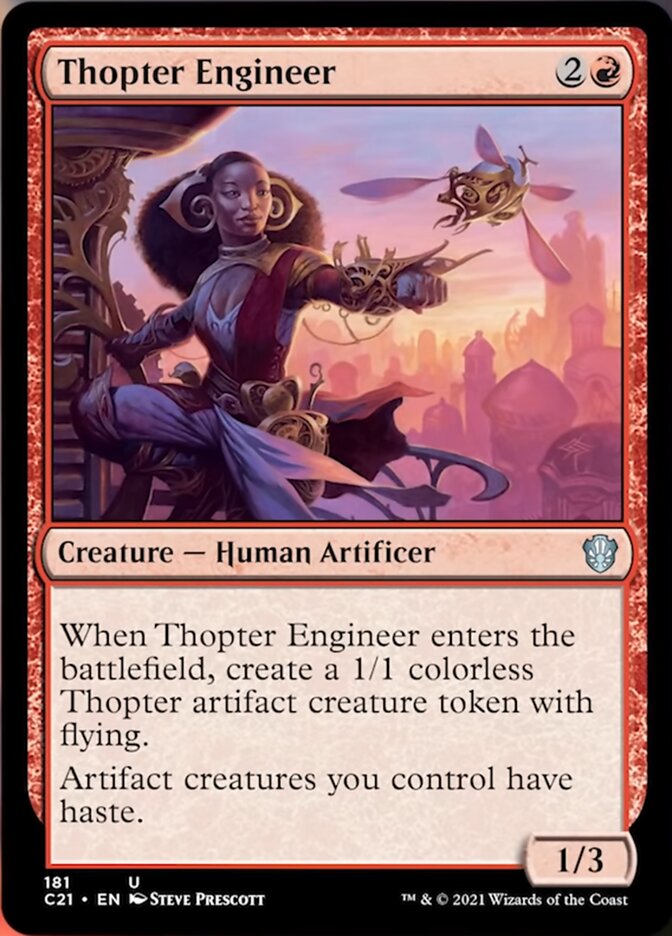 Thopter Engineer [Commander 2021] | Nerdhalla Games