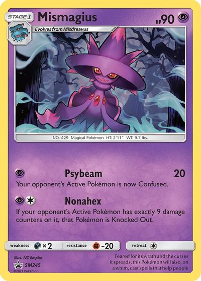 Mismagius (SM245) [Sun & Moon: Black Star Promos] | Nerdhalla Games