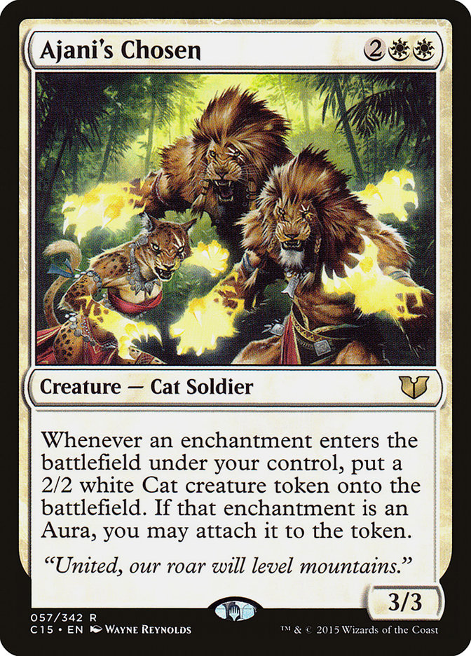 Ajani's Chosen [Commander 2015] | Nerdhalla Games