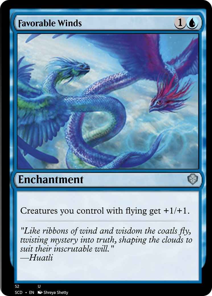 Favorable Winds [Starter Commander Decks] | Nerdhalla Games