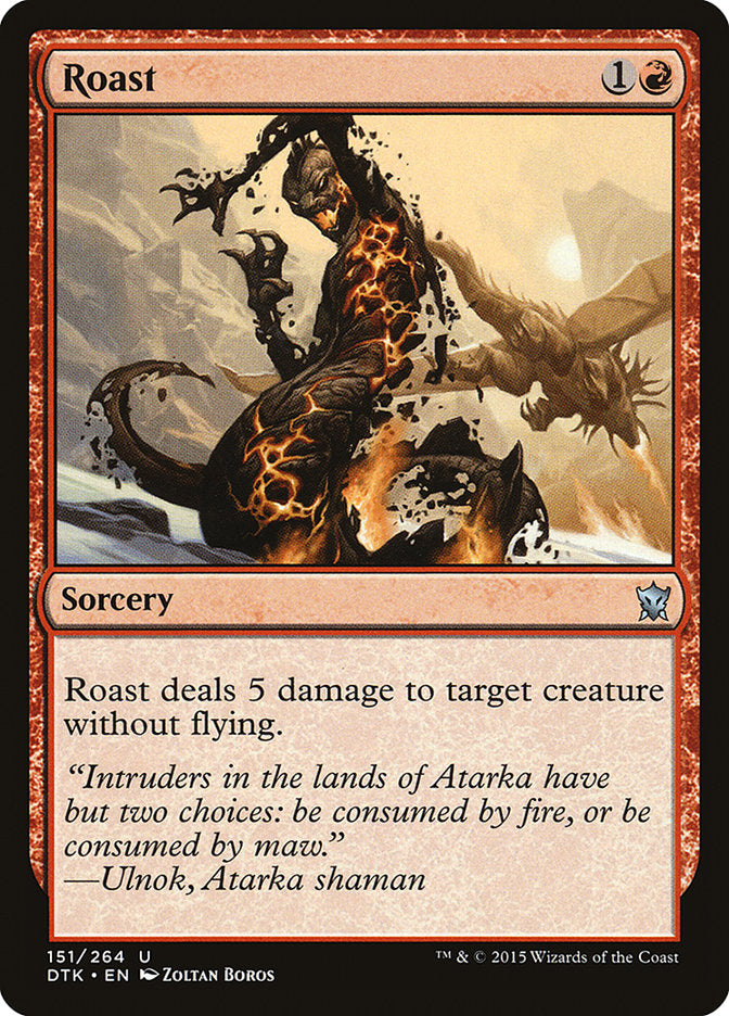 Roast [Dragons of Tarkir] | Nerdhalla Games