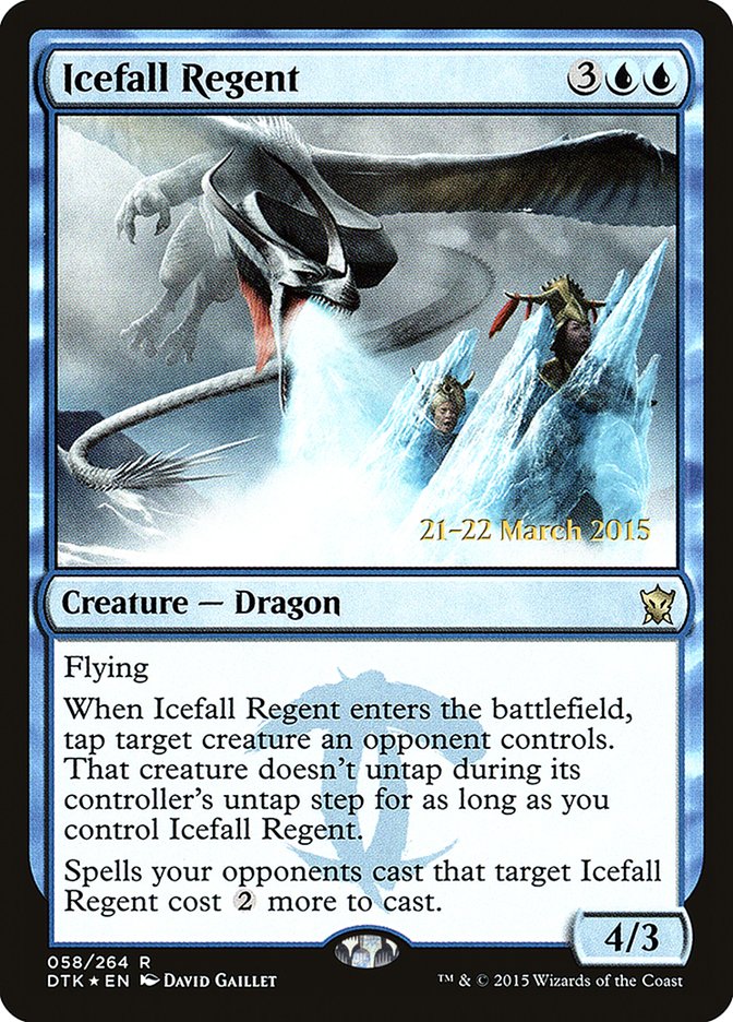 Icefall Regent  [Dragons of Tarkir Prerelease Promos] | Nerdhalla Games