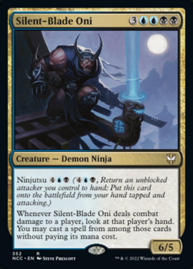 Silent-Blade Oni [Streets of New Capenna Commander] | Nerdhalla Games