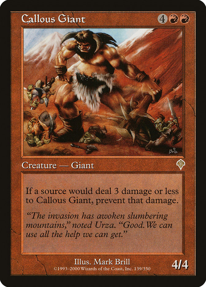 Callous Giant [Invasion] | Nerdhalla Games