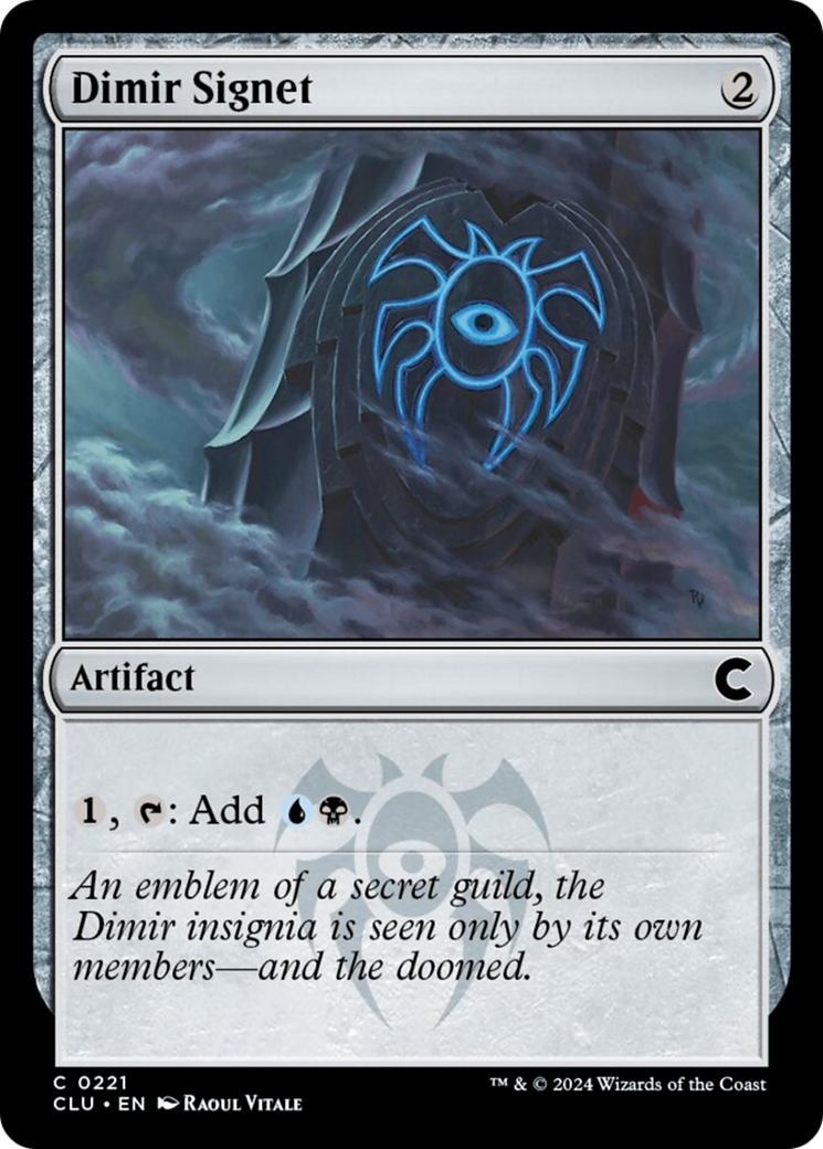 Dimir Signet [Ravnica: Clue Edition] | Nerdhalla Games