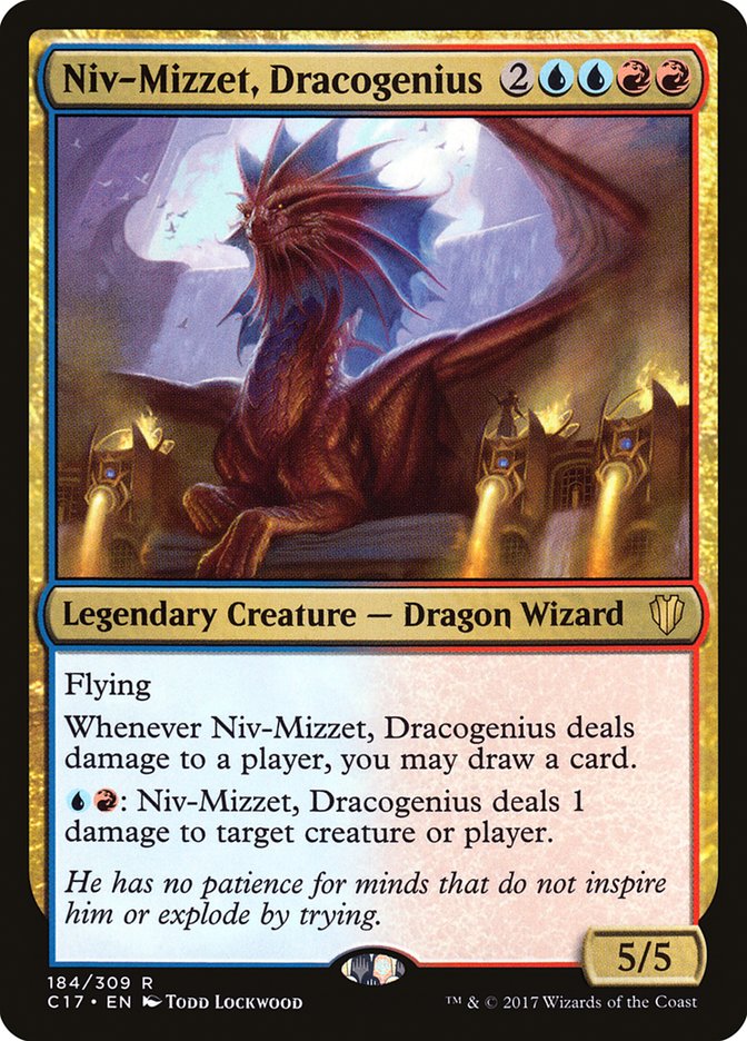 Niv-Mizzet, Dracogenius [Commander 2017] | Nerdhalla Games