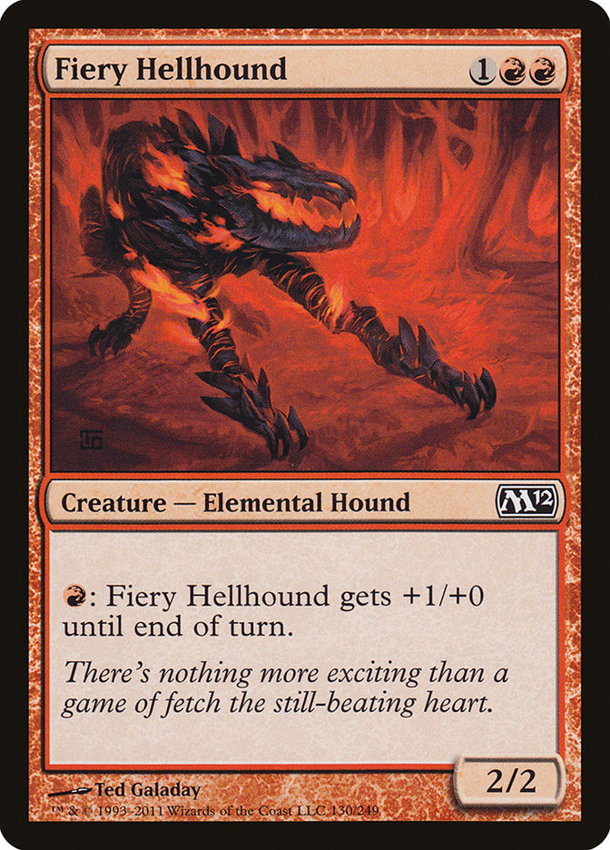 Fiery Hellhound [Magic 2012] | Nerdhalla Games