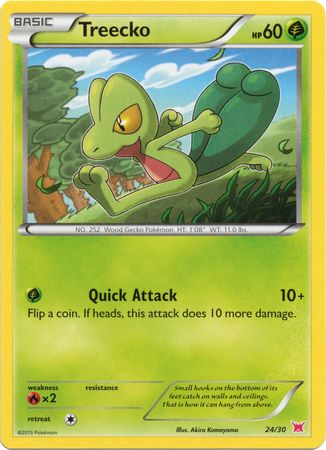 Treecko (24/30) [XY: Trainer Kit 2 - Latias] | Nerdhalla Games