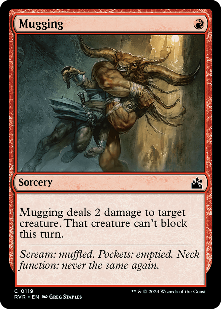 Mugging [Ravnica Remastered] | Nerdhalla Games