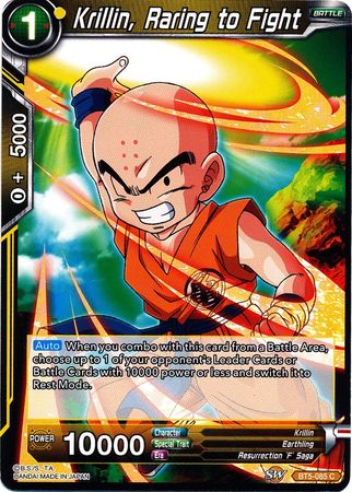 Krillin, Raring to Fight (BT5-085) [Miraculous Revival] | Nerdhalla Games