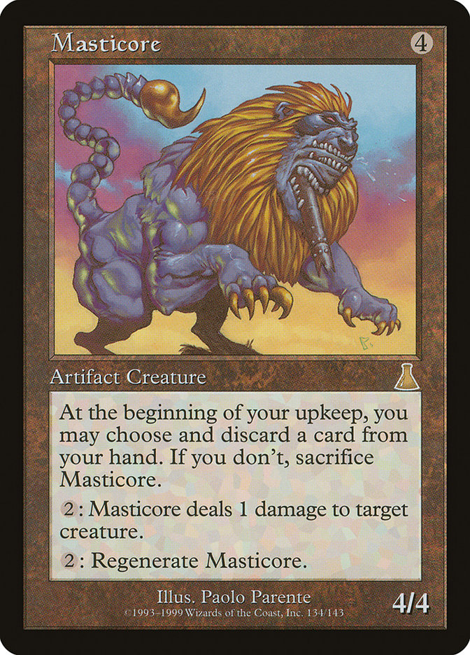 Masticore [Urza's Destiny] | Nerdhalla Games