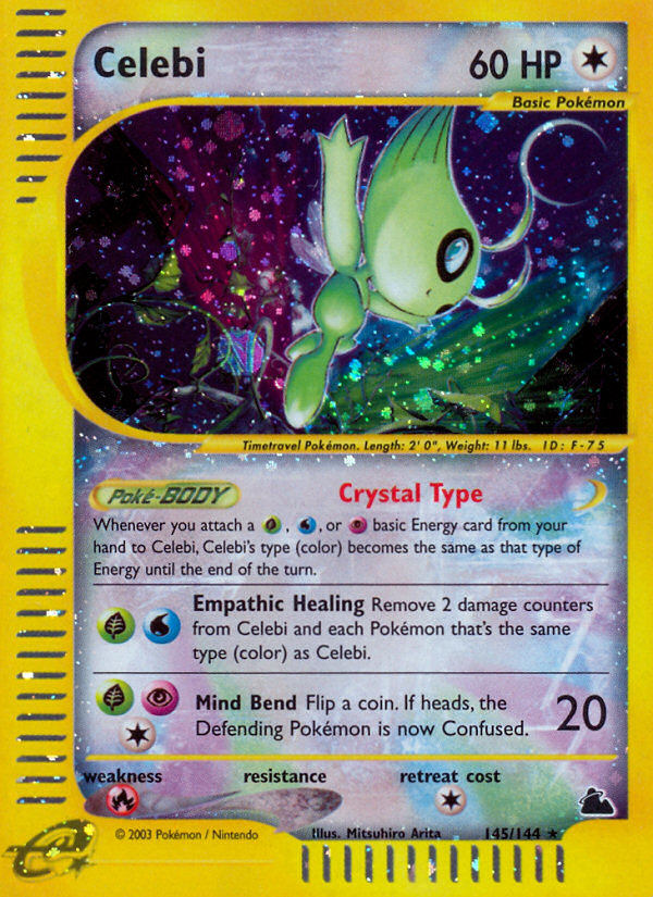 Celebi (145/144) [Skyridge] | Nerdhalla Games