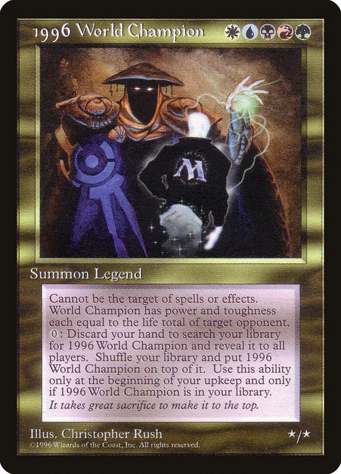 1996 World Champion [Celebration Cards] | Nerdhalla Games