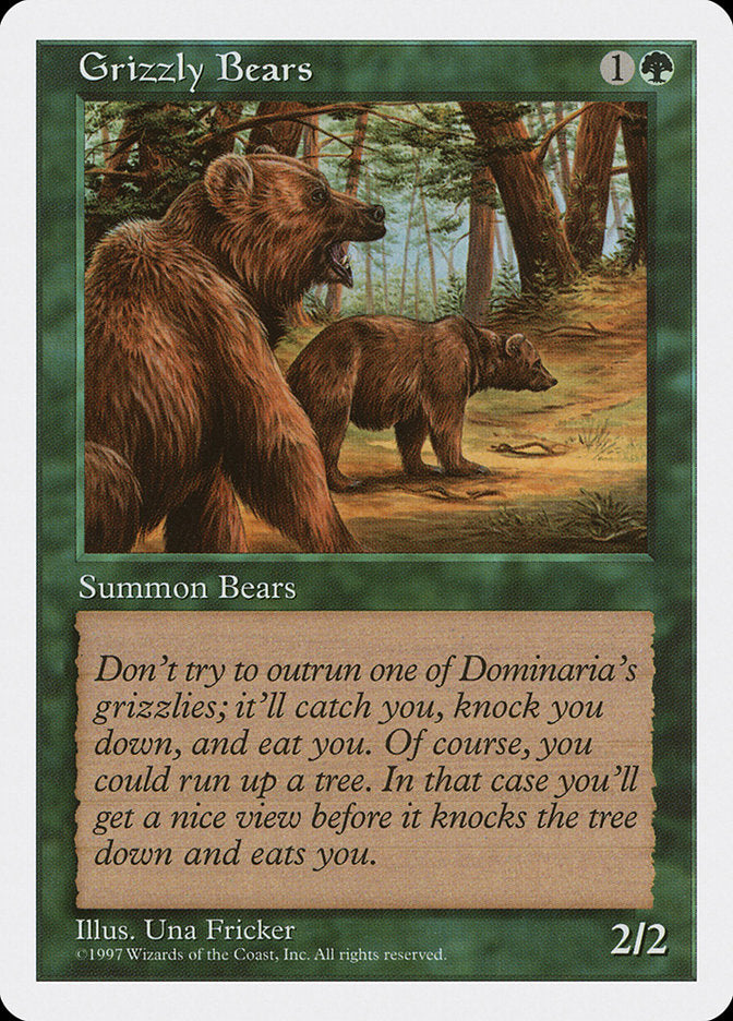 Grizzly Bears [Fifth Edition] | Nerdhalla Games