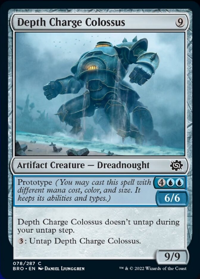 Depth Charge Colossus [The Brothers' War] | Nerdhalla Games