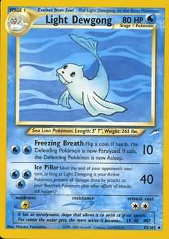 Light Dewgong (45/105) [Neo Destiny Unlimited] | Nerdhalla Games