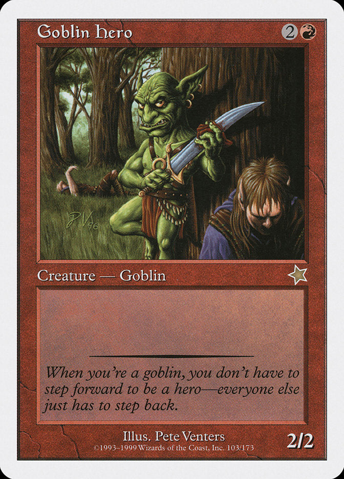 Goblin Hero [Starter 1999] | Nerdhalla Games