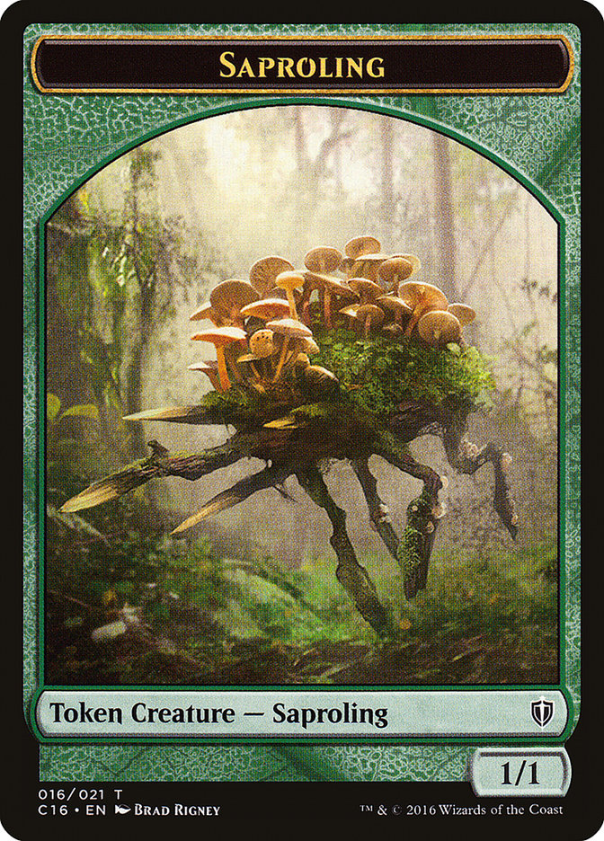 Saproling (016/021) [Commander 2016 Tokens] | Nerdhalla Games