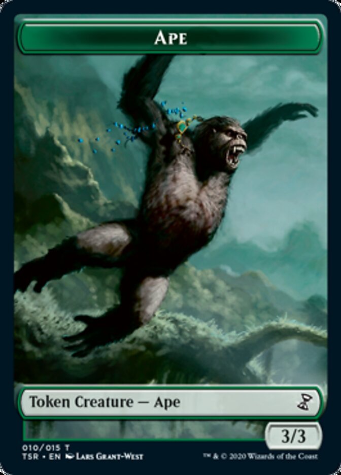 Ape Token [Time Spiral Remastered Tokens] | Nerdhalla Games