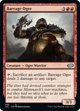 Barrage Ogre [Jumpstart 2022] | Nerdhalla Games