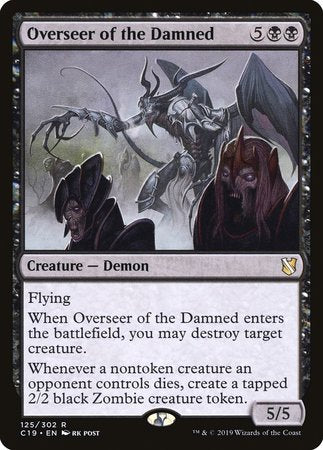 Overseer of the Damned [Commander 2019] | Nerdhalla Games