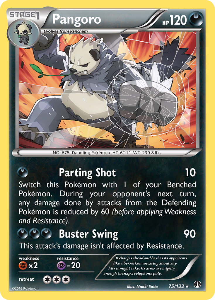 Pangoro (75/122) [XY: BREAKpoint] | Nerdhalla Games