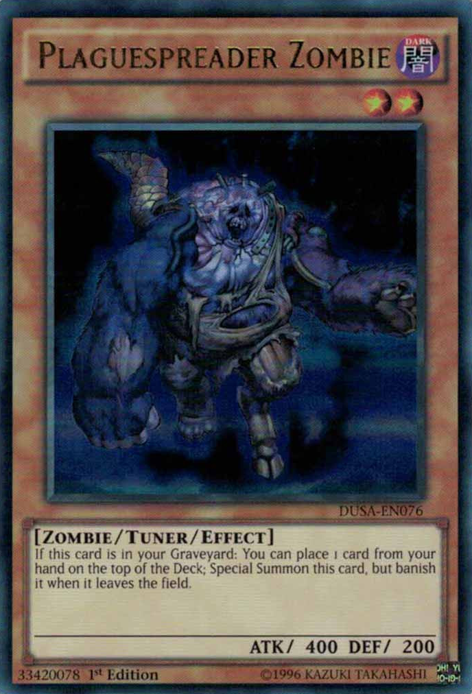 Plaguespreader Zombie [DUSA-EN076] Ultra Rare | Nerdhalla Games