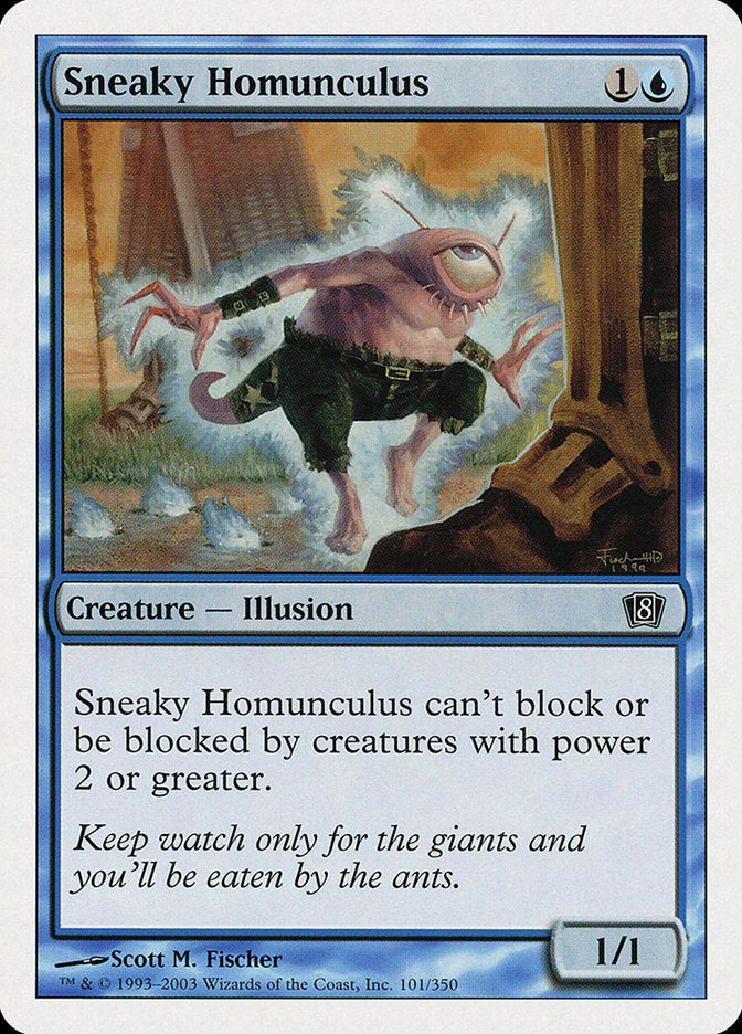 Sneaky Homunculus [Eighth Edition] | Nerdhalla Games