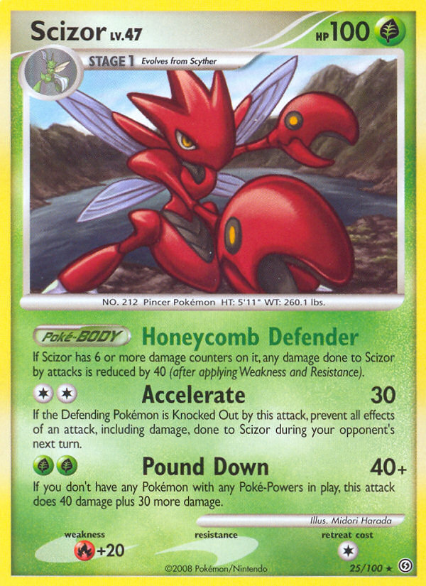 Scizor (25/100) [Diamond & Pearl: Stormfront] | Nerdhalla Games