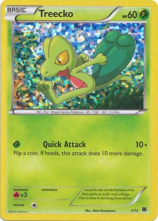 Treecko (1/12) [McDonald's Promos: 2015 Collection] | Nerdhalla Games