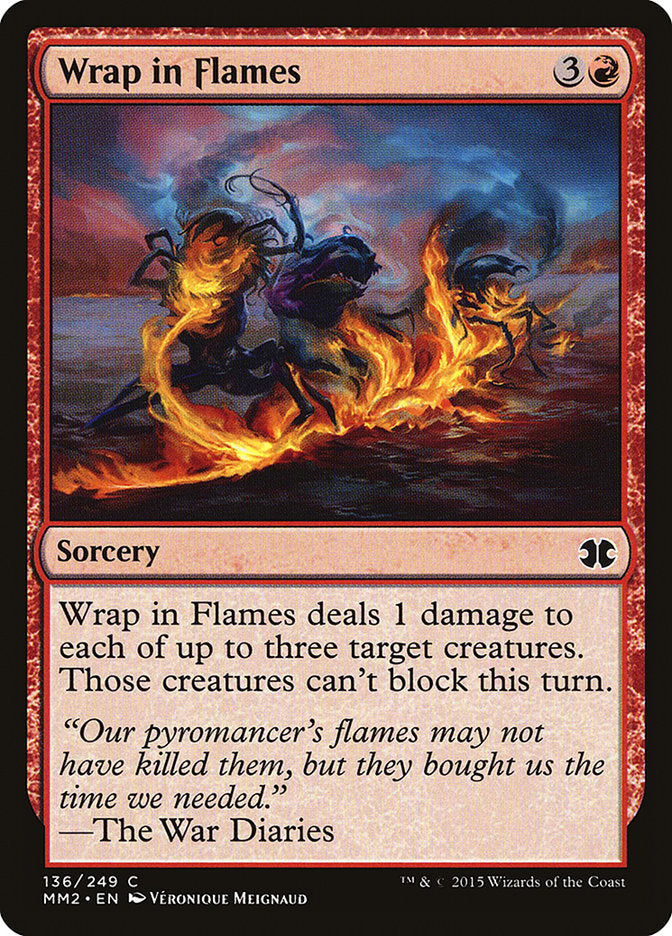 Wrap in Flames [Modern Masters 2015] | Nerdhalla Games