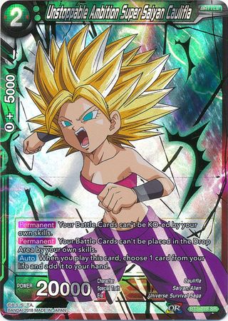 Unstoppable Ambition Super Saiyan Caulifla [BT3-078] | Nerdhalla Games