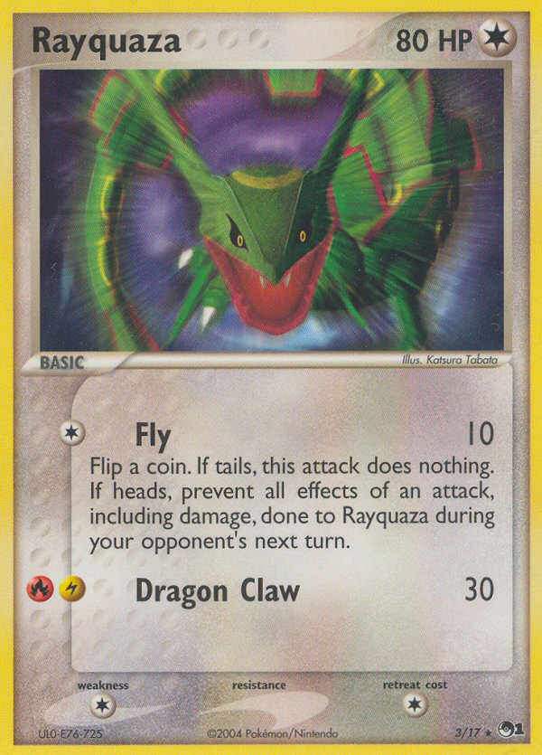 Rayquaza (3/17) [POP Series 1] | Nerdhalla Games