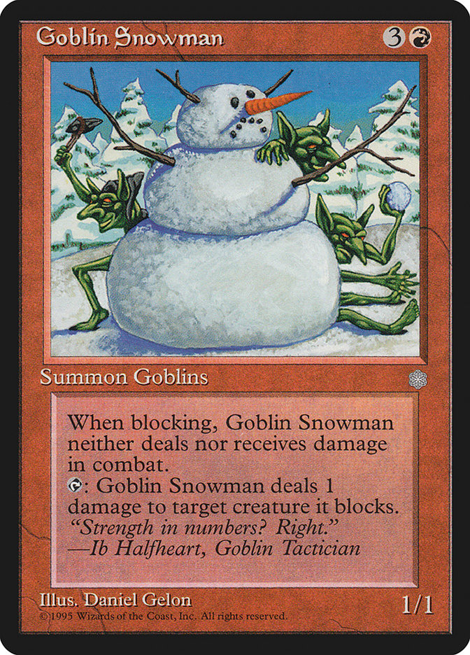 Goblin Snowman [Ice Age] | Nerdhalla Games