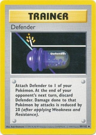 Defender (80/102) [Base Set Shadowless Unlimited] | Nerdhalla Games