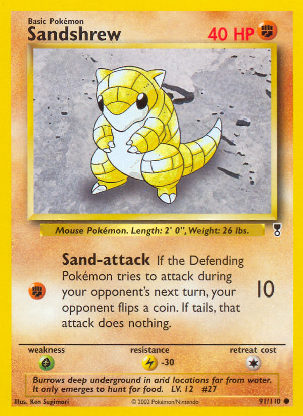 Sandshrew (91/110) [Legendary Collection] | Nerdhalla Games