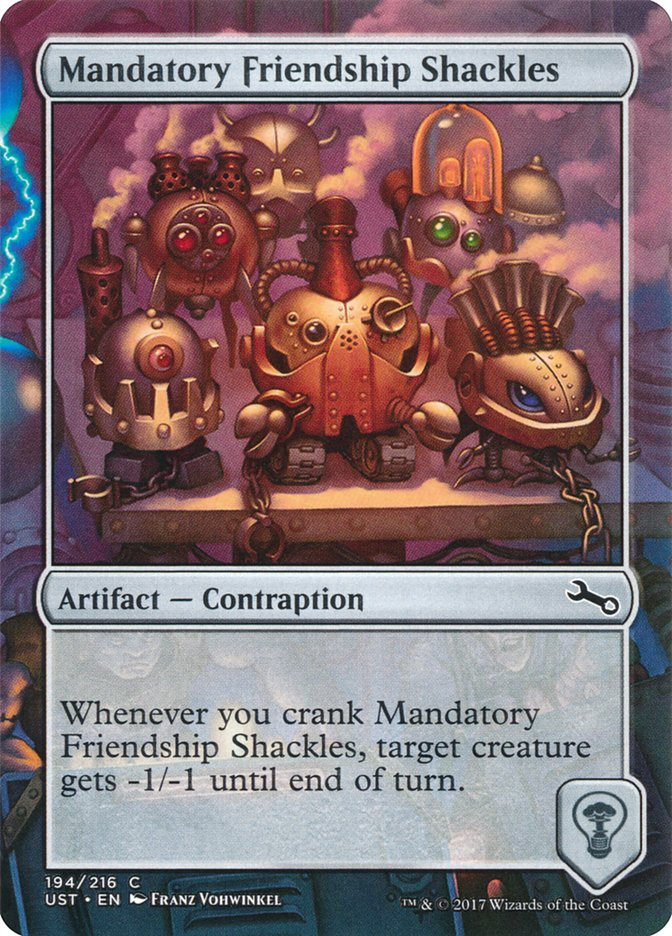 Mandatory Friendship Shackles [Unstable] | Nerdhalla Games