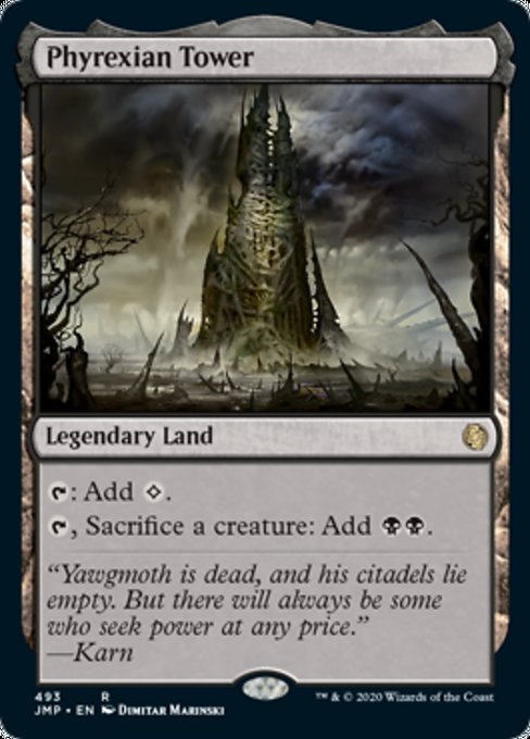 Phyrexian Tower [Jumpstart] | Nerdhalla Games