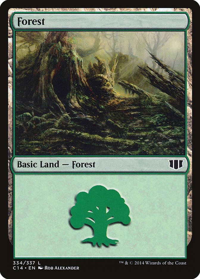 Forest (334) [Commander 2014] | Nerdhalla Games