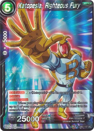 Katopesla, Sonic Justice (Reprint) (DB2-148) [Battle Evolution Booster] | Nerdhalla Games