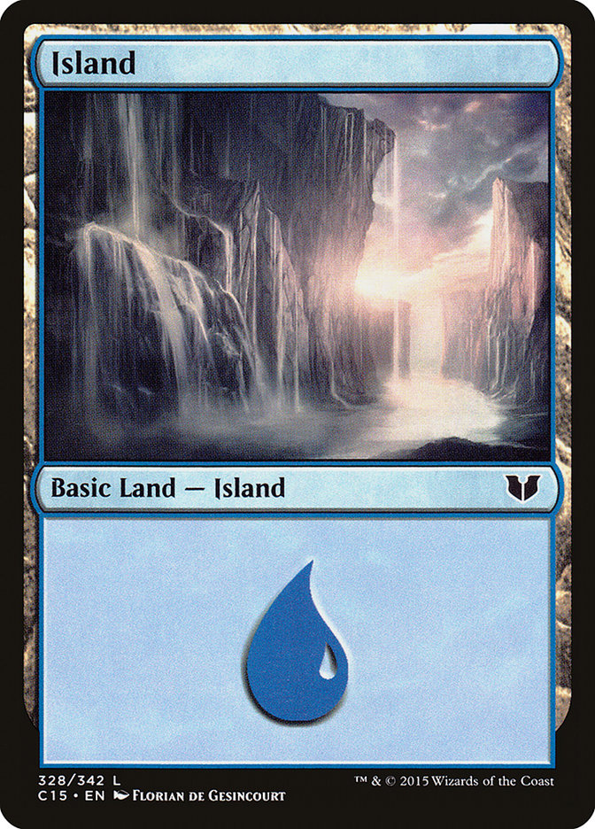 Island (328) [Commander 2015] | Nerdhalla Games