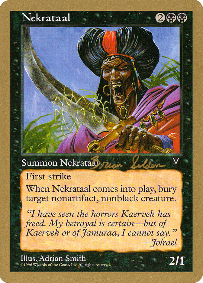 Nekrataal (Brian Selden) [World Championship Decks 1998] | Nerdhalla Games