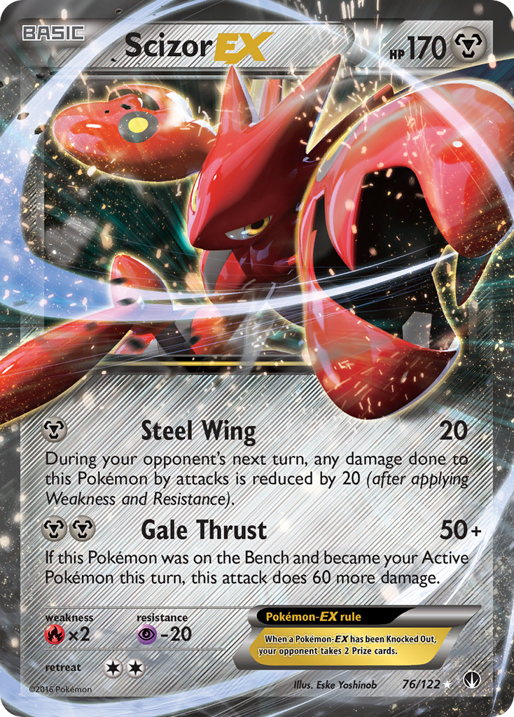 Scizor EX (76/122) [XY: BREAKpoint] | Nerdhalla Games