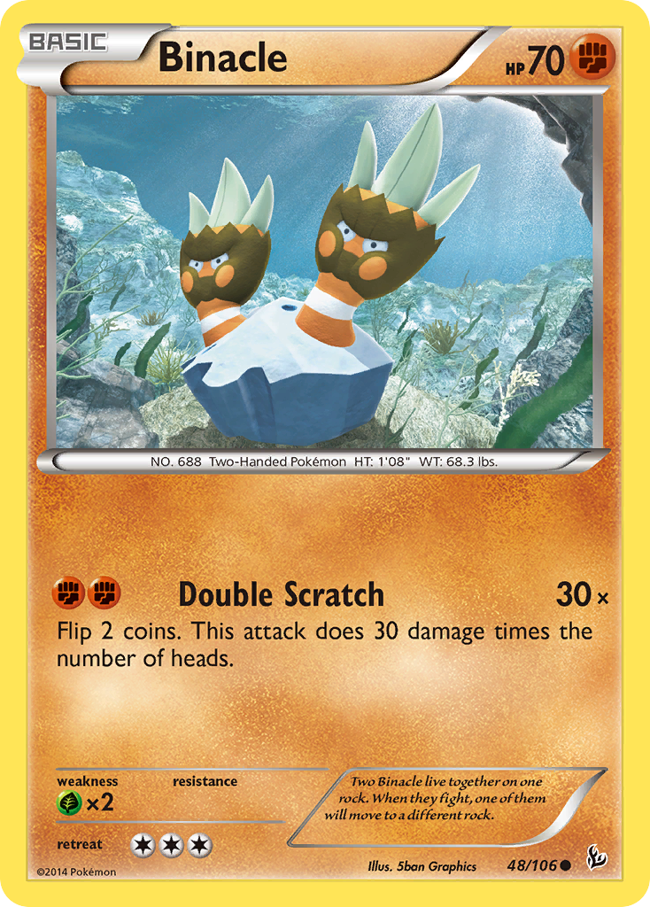 Binacle (48/106) [XY: Flashfire] | Nerdhalla Games