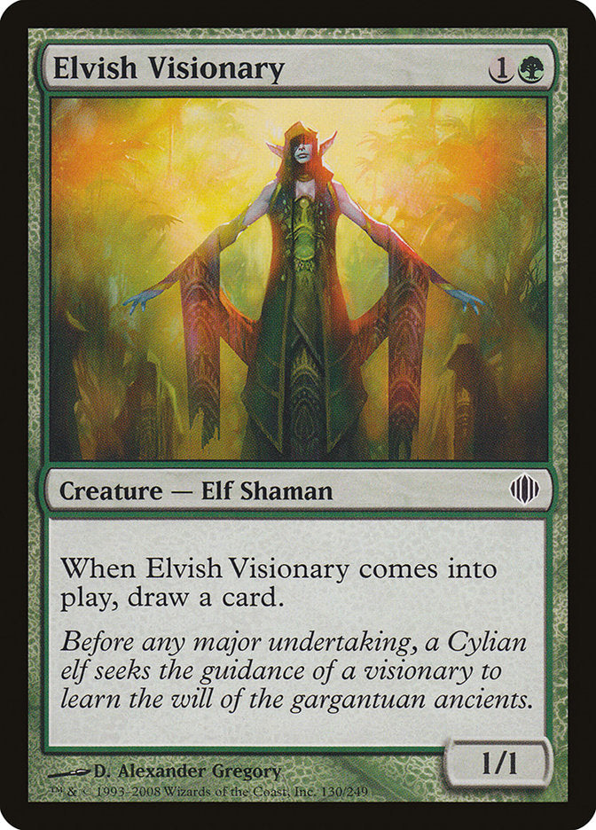 Elvish Visionary [Shards of Alara] | Nerdhalla Games