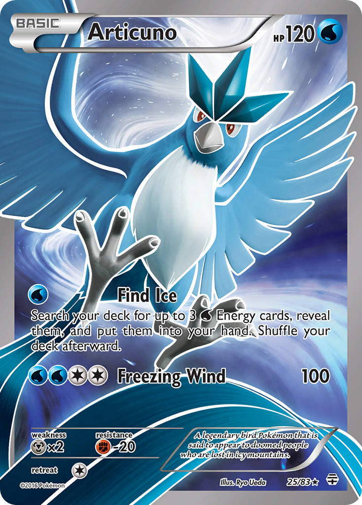 Articuno (25/83) [XY: Generations] | Nerdhalla Games