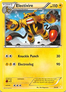 Electivire (25/30) [XY: Trainer Kit 3 - Pikachu Libre] | Nerdhalla Games